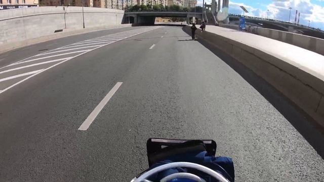 Cycling In Empty Streets Of Moscow, Russia | Bike Ride