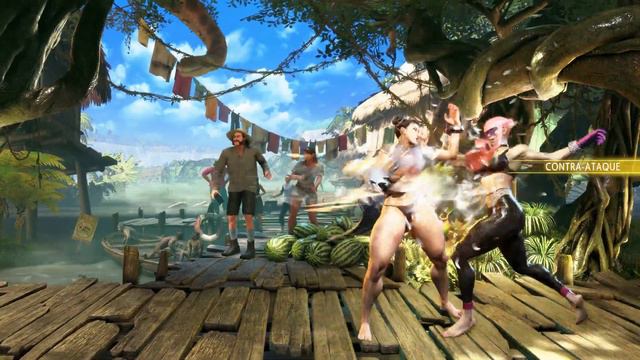 CHUN-LI BAREFOOT VS MANON STREET FIGHTER 6 смотреть онлайн