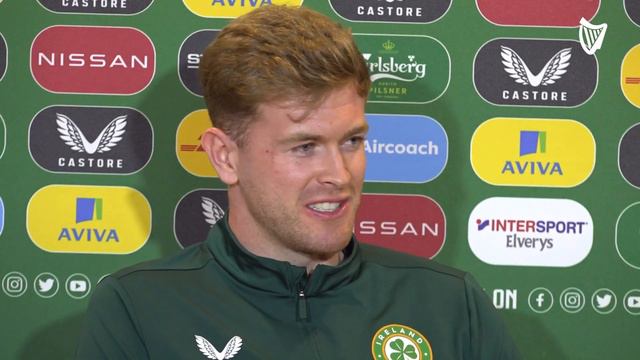 #IRLFRA: Republic of Ireland v France: Nathan Collins press conference смотреть онлайн