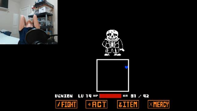 BEATING SANS WITHOUT ITEMS [Undertale] смотреть онлайн