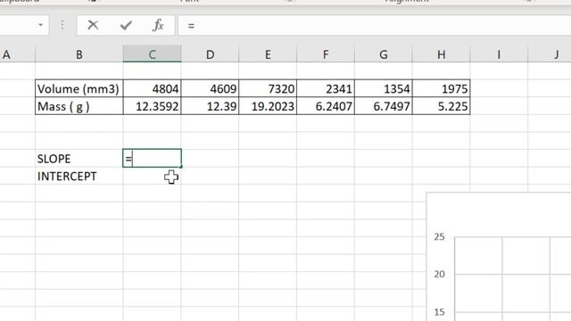 Slope and Intercept Functions in Excel смотреть онлайн