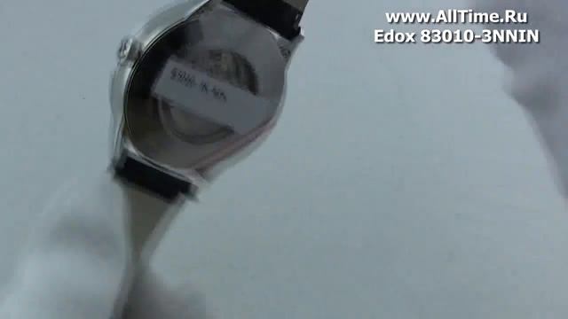 Мужские наручные швейцарские часы Edox 83010-3NNIN смотреть онлайн