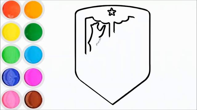 COMMENT DESSINER LE LOGO DU ATLÉTICO DE MADRID смотреть онлайн