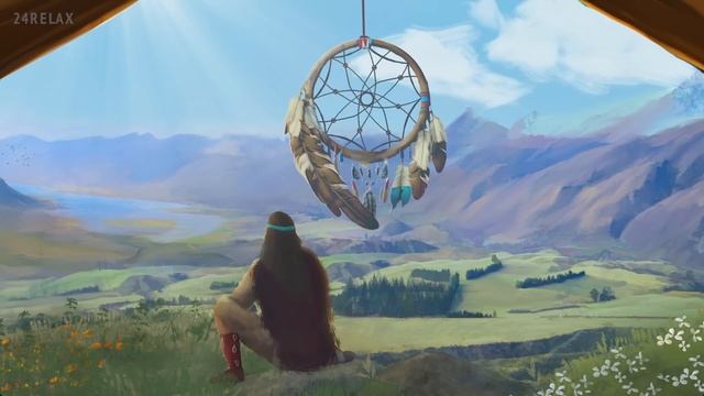 Native American Sleep Music For Stress Relief, Relaxation And Meditation