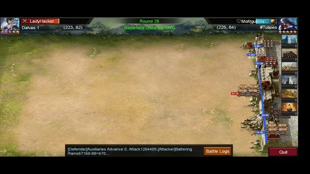 Empire War: Age of heroes. Destruction with rams by Genocide players! Gen after merge #6 смотреть онлайн