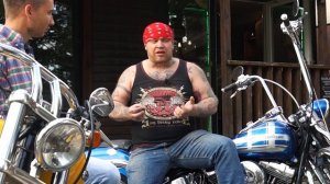 Вова Ирландец и его Harley-Davidson softail springer