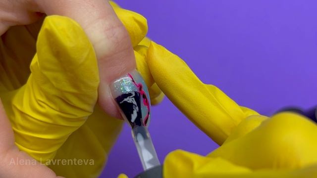 Маникюр для Лизы - вторая рука / Дизайн ногтей для парикмахера смотреть онлайн