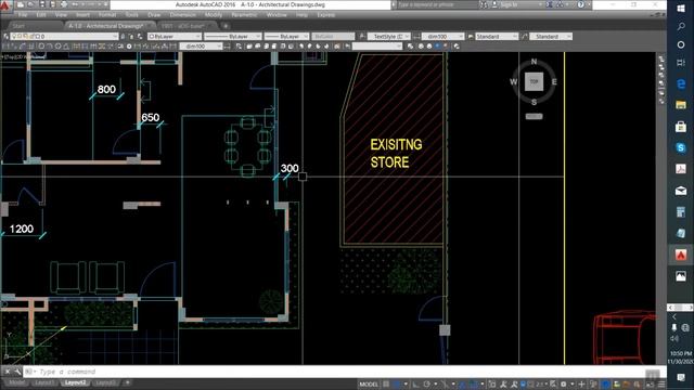 AUTOCAD - CHANGE SPACE/ HOW TO USE CHSPACE COMMAND смотреть онлайн