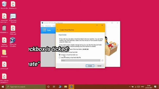 How to install Ubuntu(20.04.2.0 LTS) in Virtualbox in Windows 10!!! смотреть онлайн
