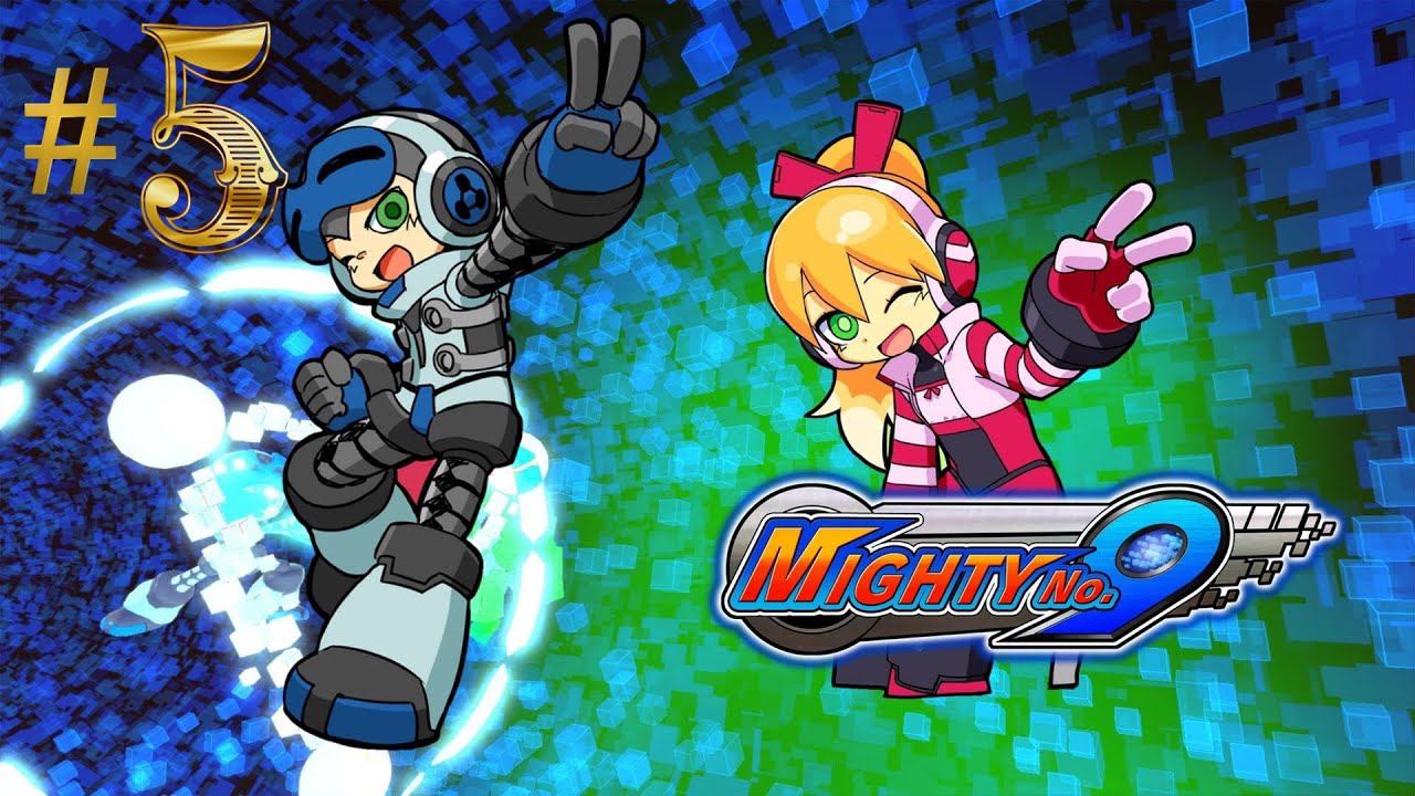 Роботозавод и Боевая арена | Mighty no 9 (4К) прохождение #5