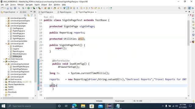 Session13: Page Object Model Framework with Selenium+ Java + TestNG смотреть онлайн