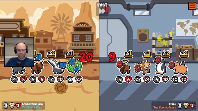 The man is on the ascendancy (Super Auto Pets) смотреть онлайн