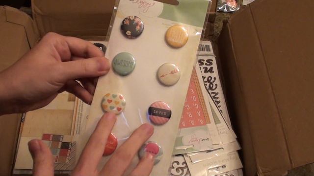 Joanns Haul Project Life Pocket Scrapbooking