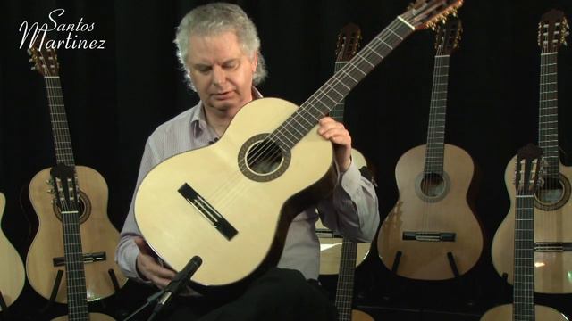 Santos Martinez SM600 Concierto guitar смотреть онлайн