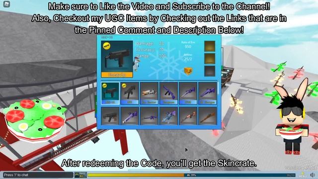 NEW CODE for a FREE SKINCRATE in REASON 2 DIE! [ROBLOX] смотреть онлайн