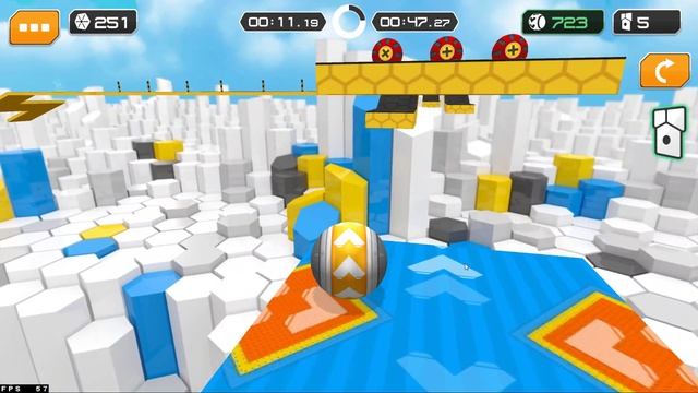 GYRO BALLS - All Levels NEW UPDATE Gameplay Android, iOS #230 GyroSphere Trials смотреть онлайн