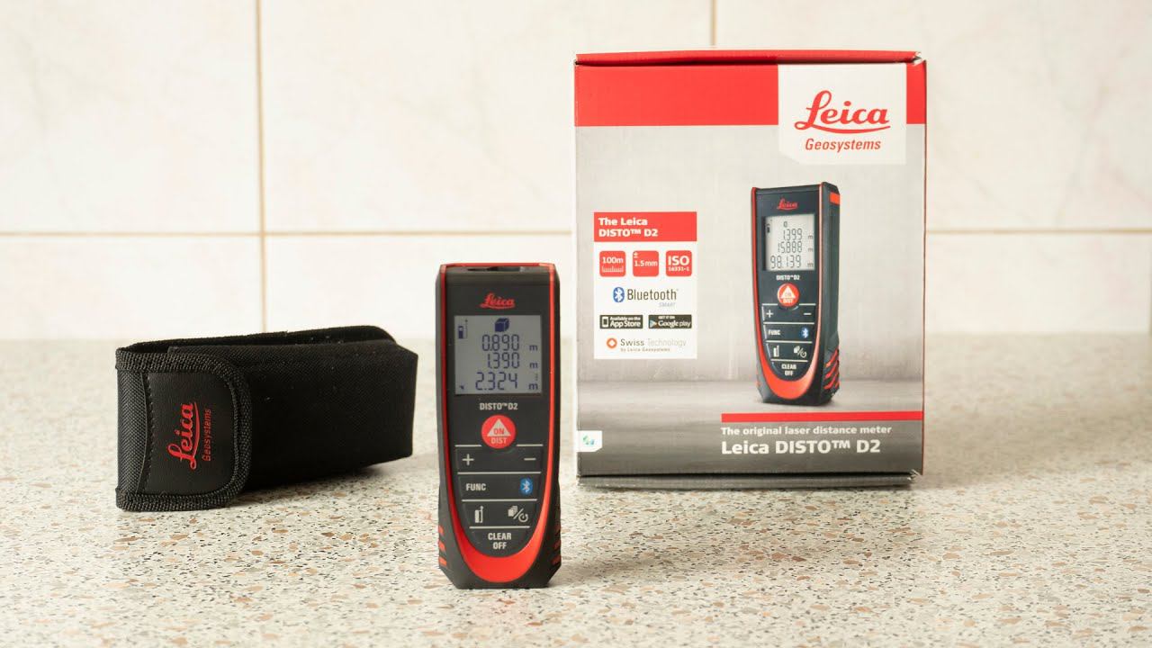 Обзор лазерного дальномера Leica Disto D2 NEW