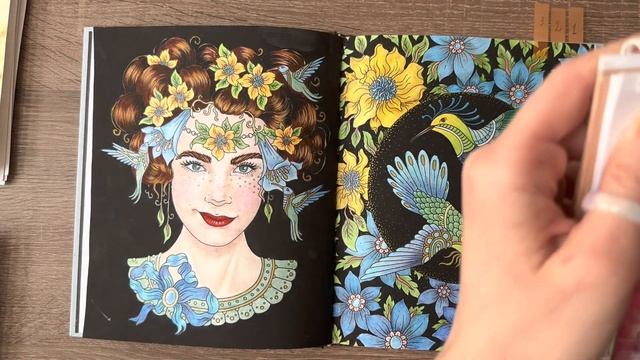Раскрашенные и нарисованные работы. Ханна Карлсон. смотреть онлайн