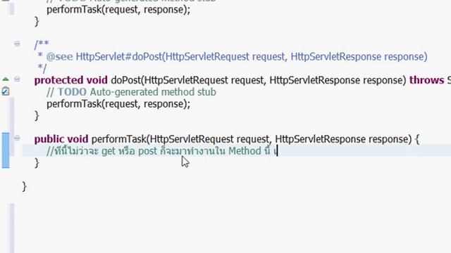 การสร้าง Servlet ใน Eclipse เบื้องต้น смотреть онлайн