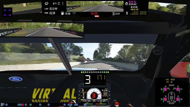 VRC V8 Supercars 2022 - Round 8 - Supercheap Auto Bathurst 1000 смотреть онлайн
