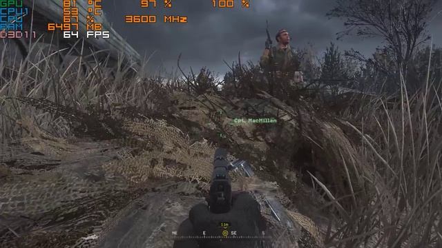 Call of Duty Modern Warfare Remastered - AMD Ryzen 3 1300x + GTX 1050 2GB Ultra Settings смотреть онлайн