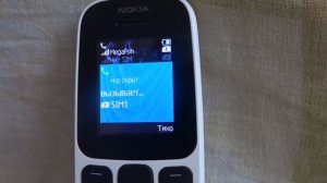 Nokia 105 (2017) incoming call