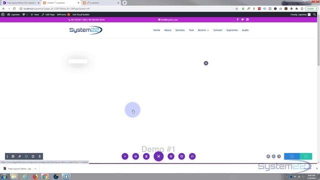 Divi Supreme Modules Free Contact Form 7 Layouts ? смотреть онлайн