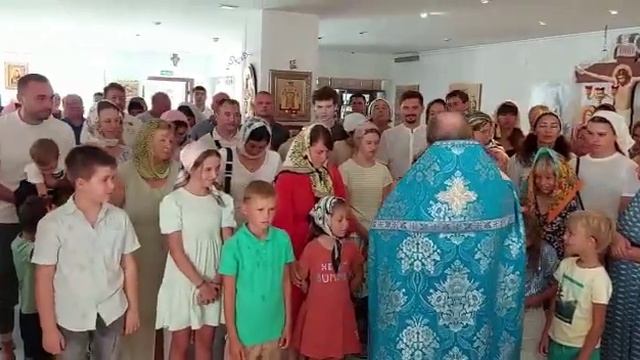 Молебен для учащихся на начинающийся учебный год смотреть онлайн