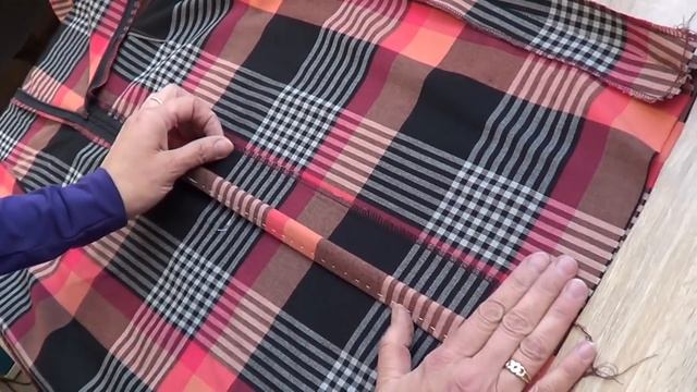 Обработка шлицы в платье смотреть онлайн