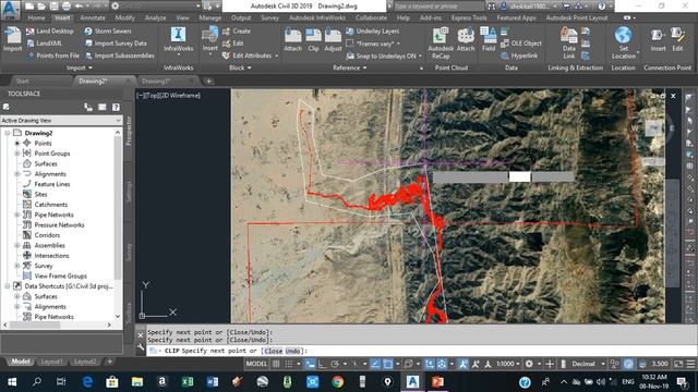 Civil 3d - How to Edit and Trim Jpeg image in autocad and civil 3d смотреть онлайн