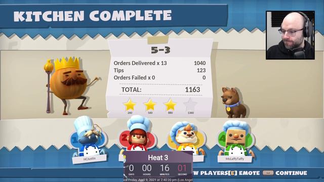 Twitch Rivals OVERCOOKED | Heat 3 смотреть онлайн