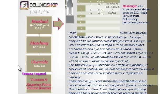 Deluxeishop   Первая презентация , Маркетинг
