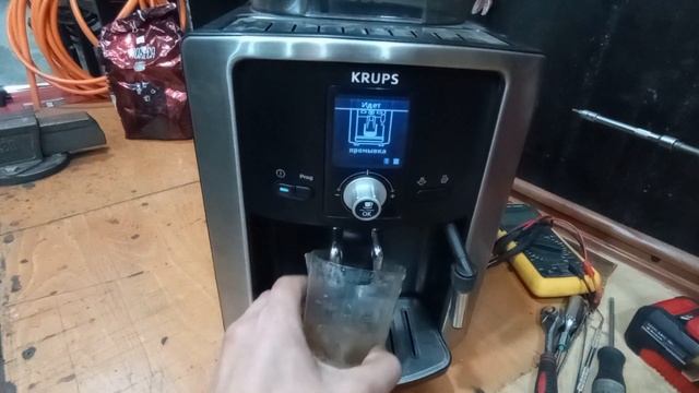 Crups - код ошибки 0А / замена термоотсекателя смотреть онлайн