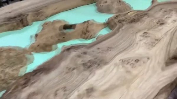 Slab, wood, resin. GreenWood Master / Столярная мастерская GreenWood Master/ Слэбы, дерево, смола