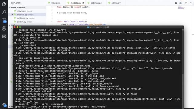 Creating Our Meals App | Build A Restaurant Site With Python and Django смотреть онлайн