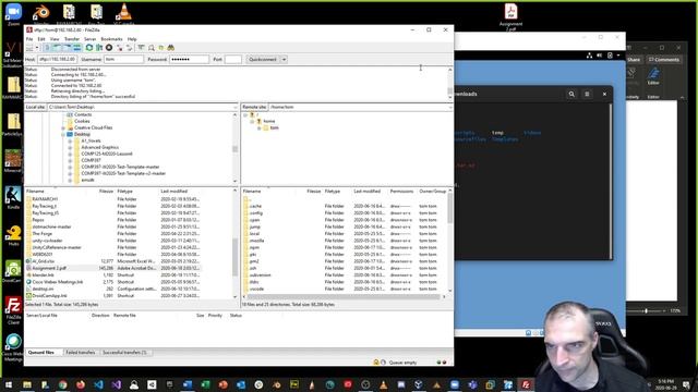 COMP301 - M2020 - Lesson 6 - Part 1 - Building an FTP server смотреть онлайн
