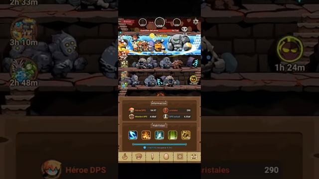 Tap Dungeon Hero Idle Infinity RPG Game: Etapa 300 смотреть онлайн