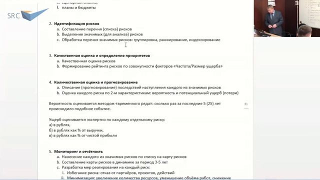 Составляем карту рисков: 6 шагов смотреть онлайн