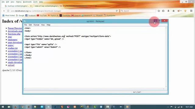 Upload Deface Page Using Wordpress Downloads Manager Exploit смотреть онлайн