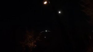 Люберцы. Ночь. Вертолет