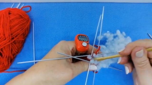 МК Малипусечка. 1 часть. Куколка связана спицами. смотреть онлайн
