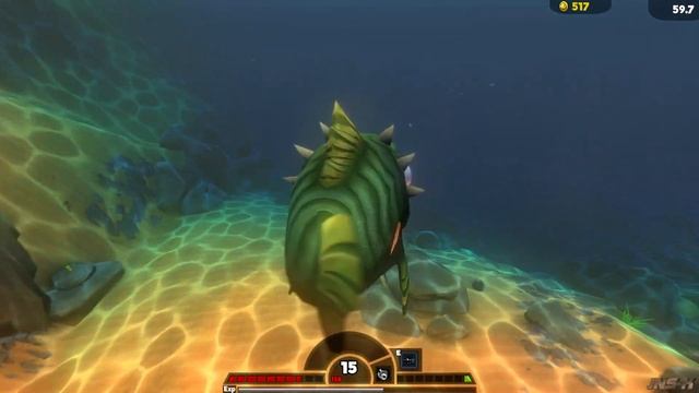 Feed and Grow Fish (Пиранья - охота на акул) смотреть онлайн