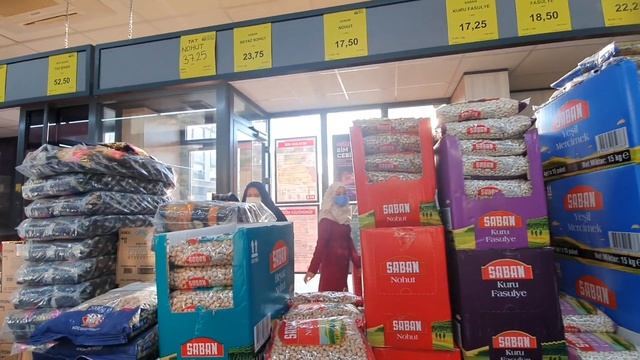 Цены на продукты в Турции. Март 2022.