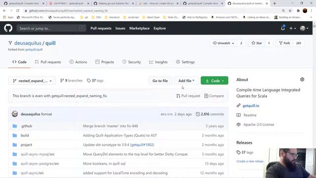 Tidbits - Squashing Commits, making Git Use Sublime Text смотреть онлайн