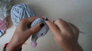 Вязаная крыса крючком. Вязаная крыса первый урок.