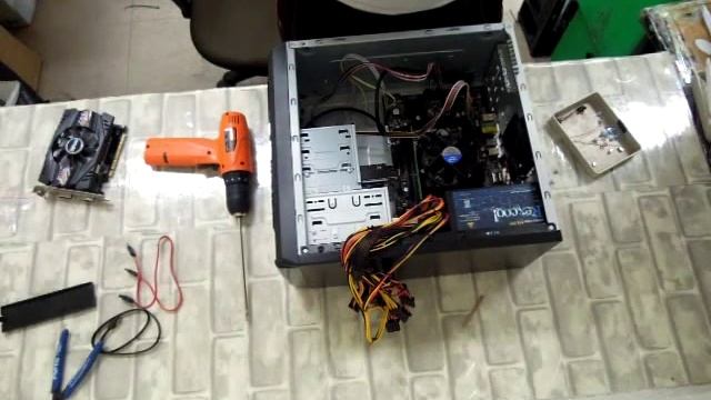 Computer Assembly Process - INTEL i3-4130 & GTX 650 System смотреть онлайн