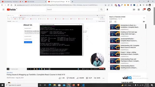 React JS | Day 10 смотреть онлайн
