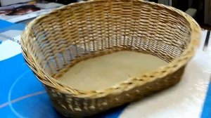 Лежанка для кошки домик лежанка плетеная для собаки