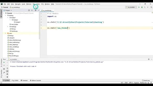 #31 - os module in Python смотреть онлайн