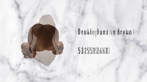 Roblox Cute + Aesthetic Hair ID Codes